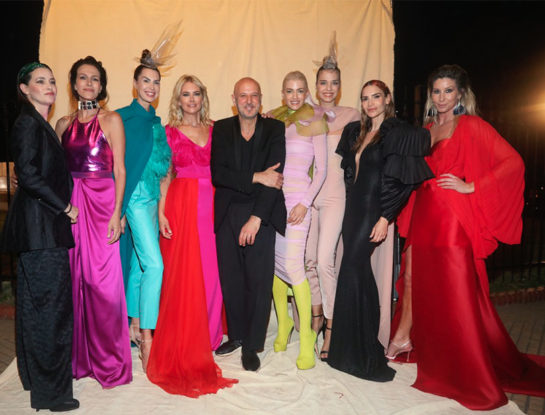 #GenteVIP: Fabián Zitta celebró sus 20 años en la moda con un desfile con las modelos más top y una primera fila de lujo