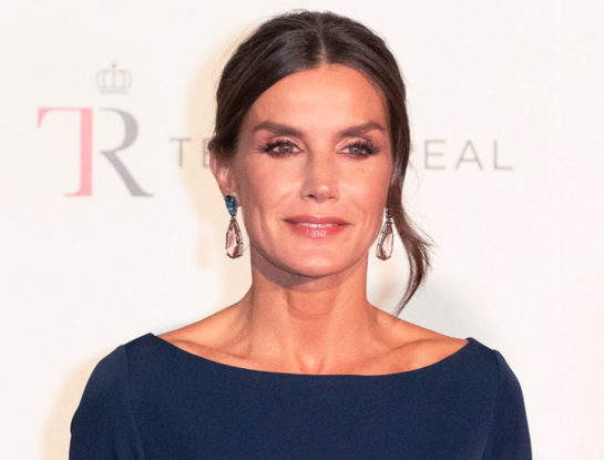 Letizia causó sorpresa con su look