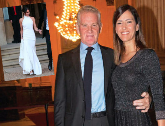 El look nupcial de Carolina “Cuki” Klemencic, la mujer de Francisco de Narváez, inspirado en Meghan Markle