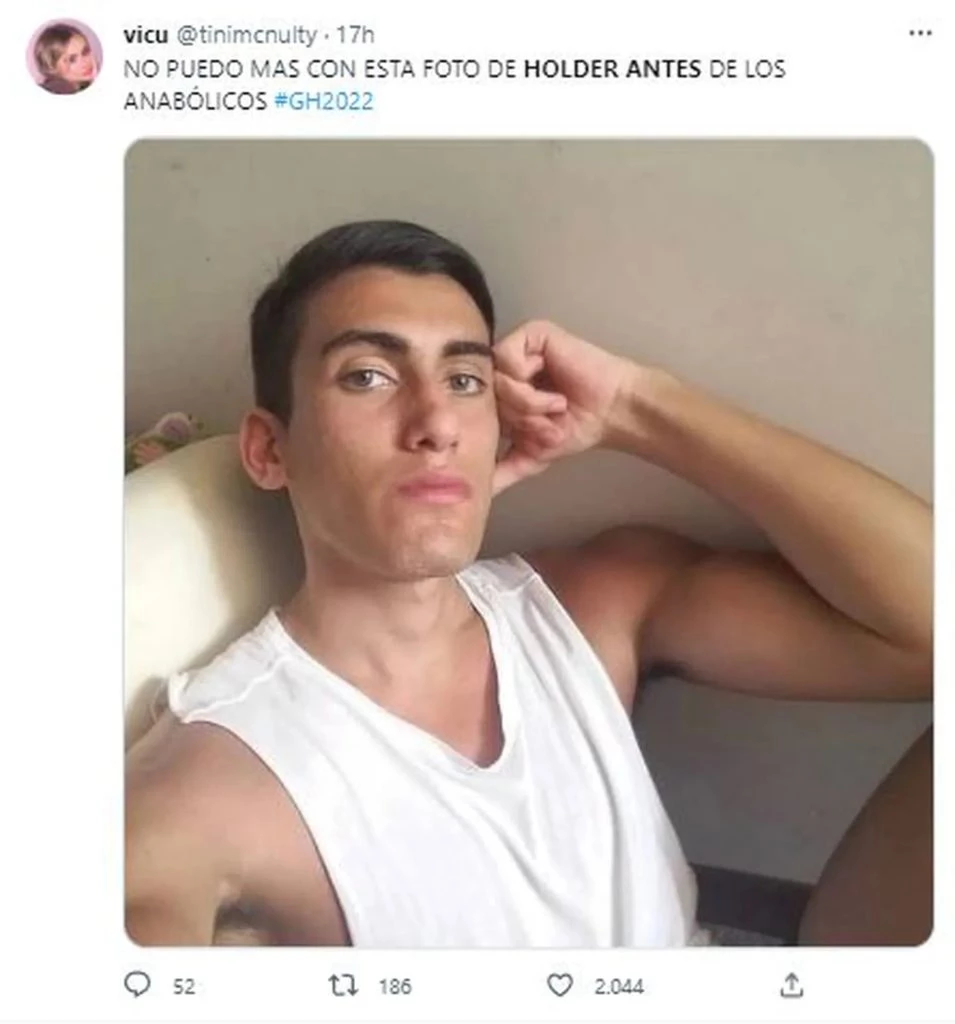 Holder antes de los anabolicos