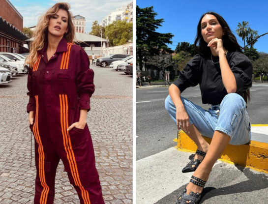 ¡Alerta tendencia! Mery del Cerro y Zaira Nara apostaron por los pantalones protagonistas de esta temporada