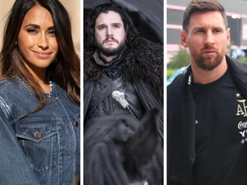 Destacada Messi, Antonela y Kit