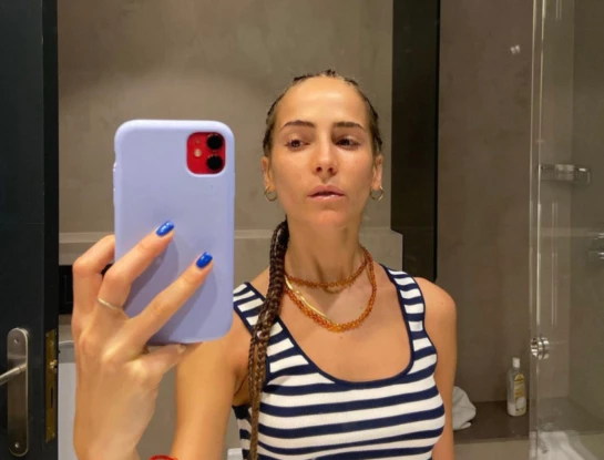 La lujosa cartera de Ámbar de Benedictis 