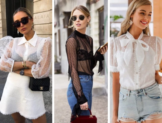 El ítem de media estación que levanta cualquier look es la blusa de plumeti
