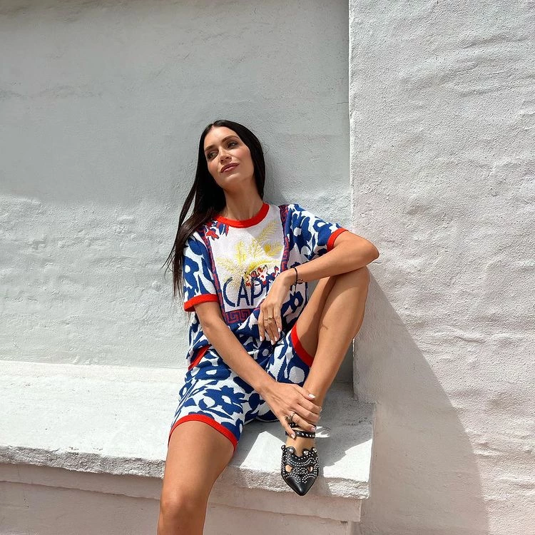 El look original de Zaira Nara