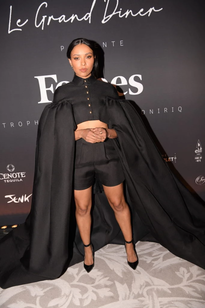 Kat Graham en la gala "Trophée Forbes"