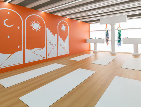 Diseño de lujo: Hermès inauguró un espacio fitness en Hong Kong