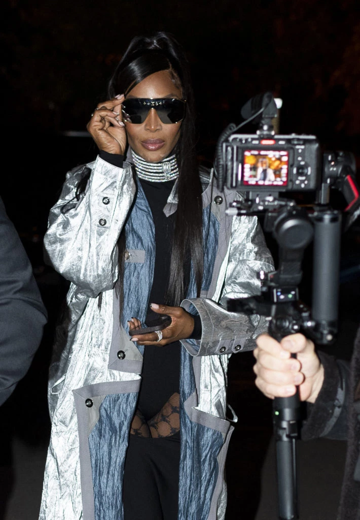 Naomi Campbell llegando al evento "Beyonce X Tiffany & Co" en Paris. Foto: Fotonoticias.