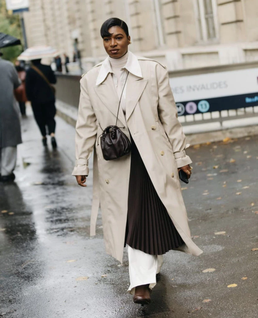 Paris Fashion Week street style. Foto: Instagram.