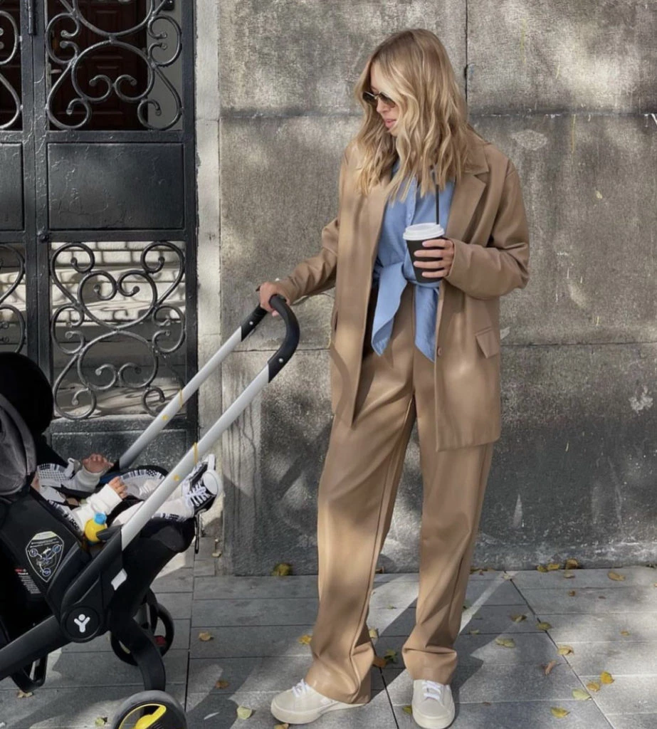 Pantalón sastrero. Foto: Instagram.