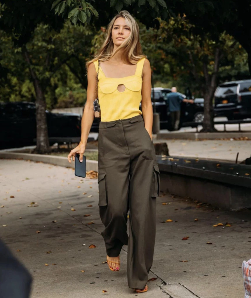 Pantalón sastrero. Foto: Instagram.