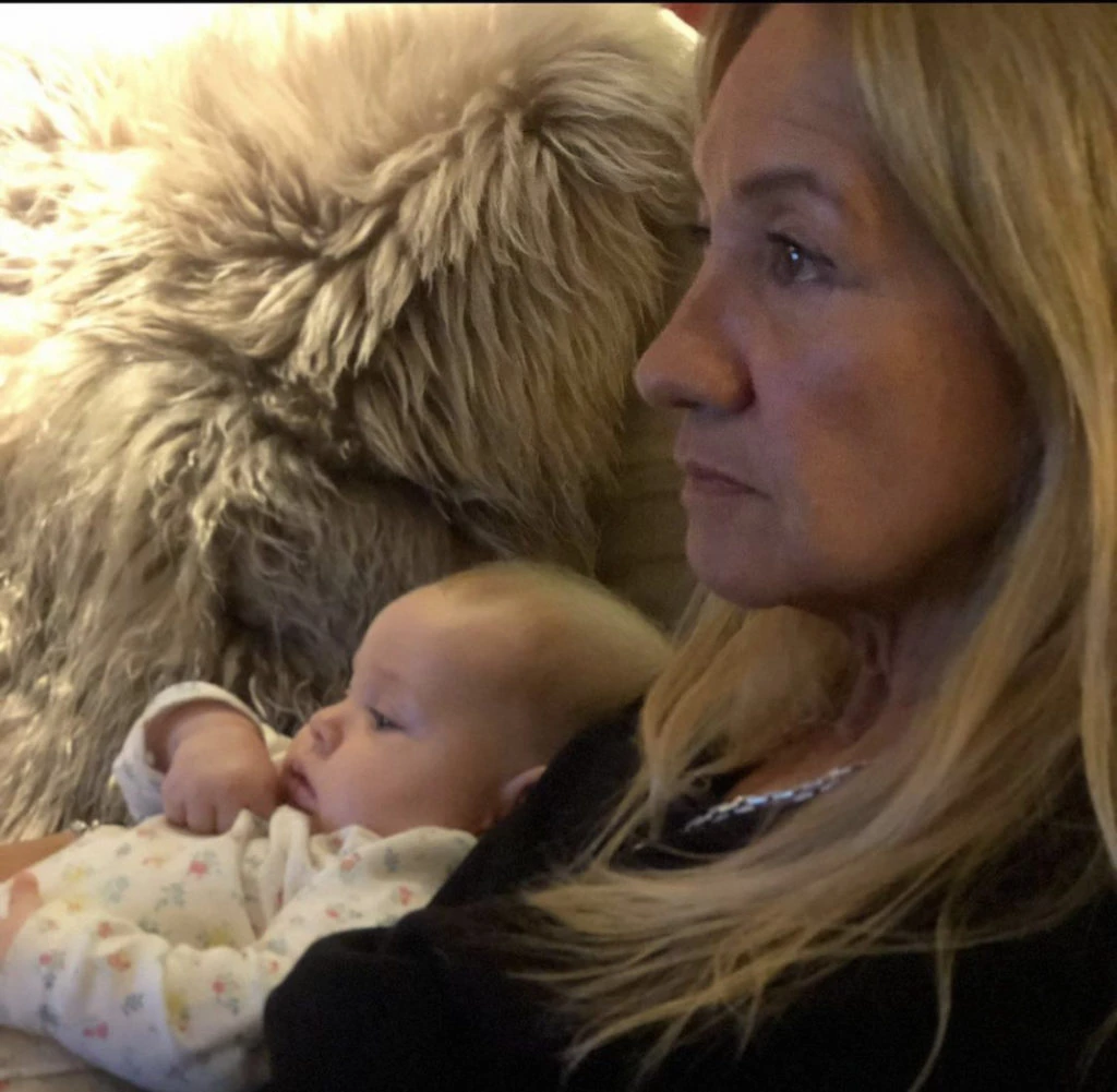 La madre de la China Suárez con Magnolia. Foto: Instagram.