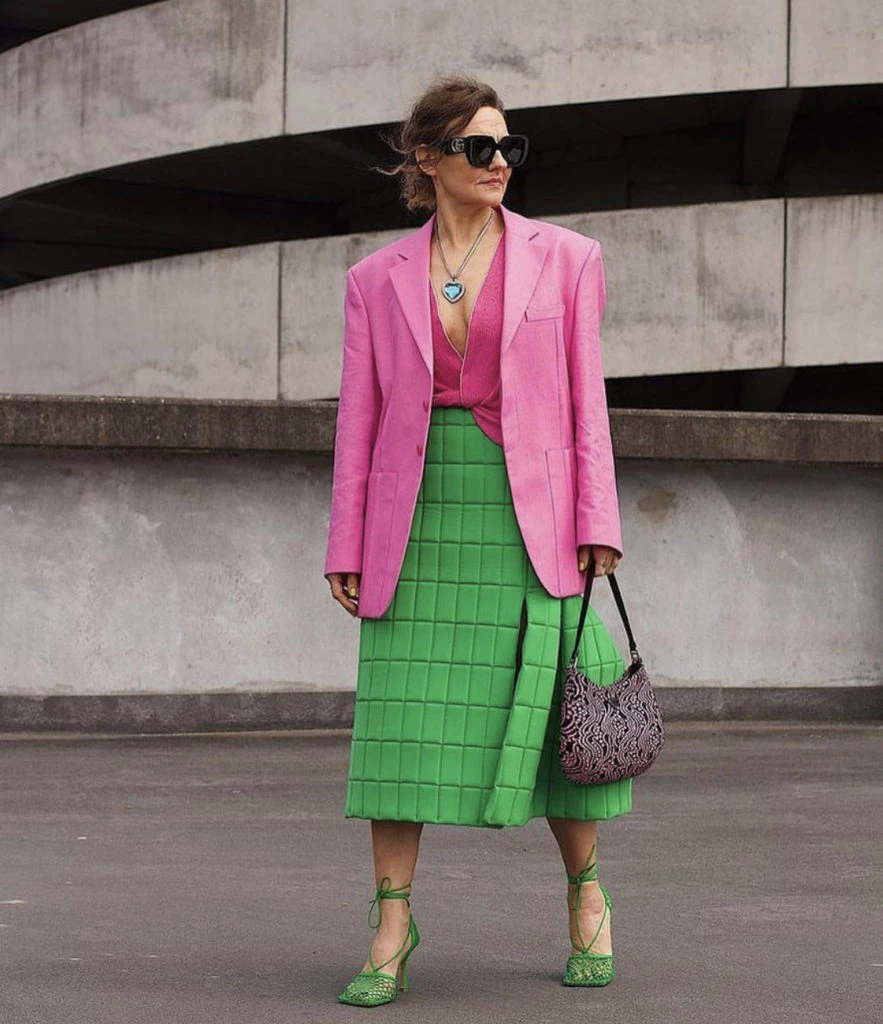 Estilo color rosa. Foto: Instagram