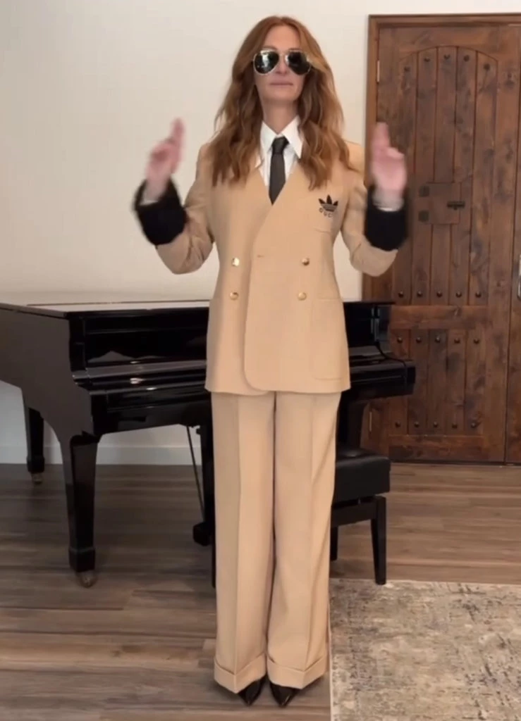 Julia Roberts divertida en Instagram. Foto: Instagram.