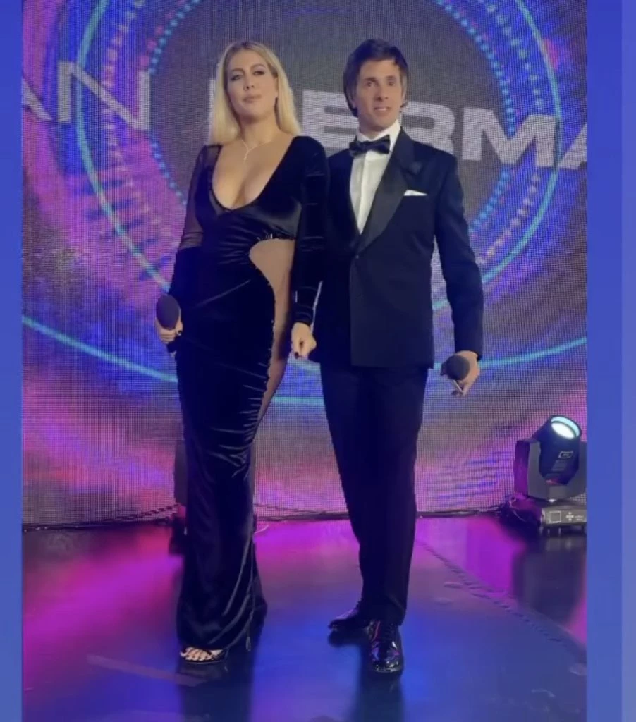 Wanda Nara y Robertito Funes Ugarte