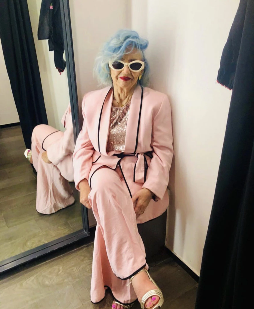 Sara, la influencer de 91 años. Foto: @sara_is_in_the_kitchen.