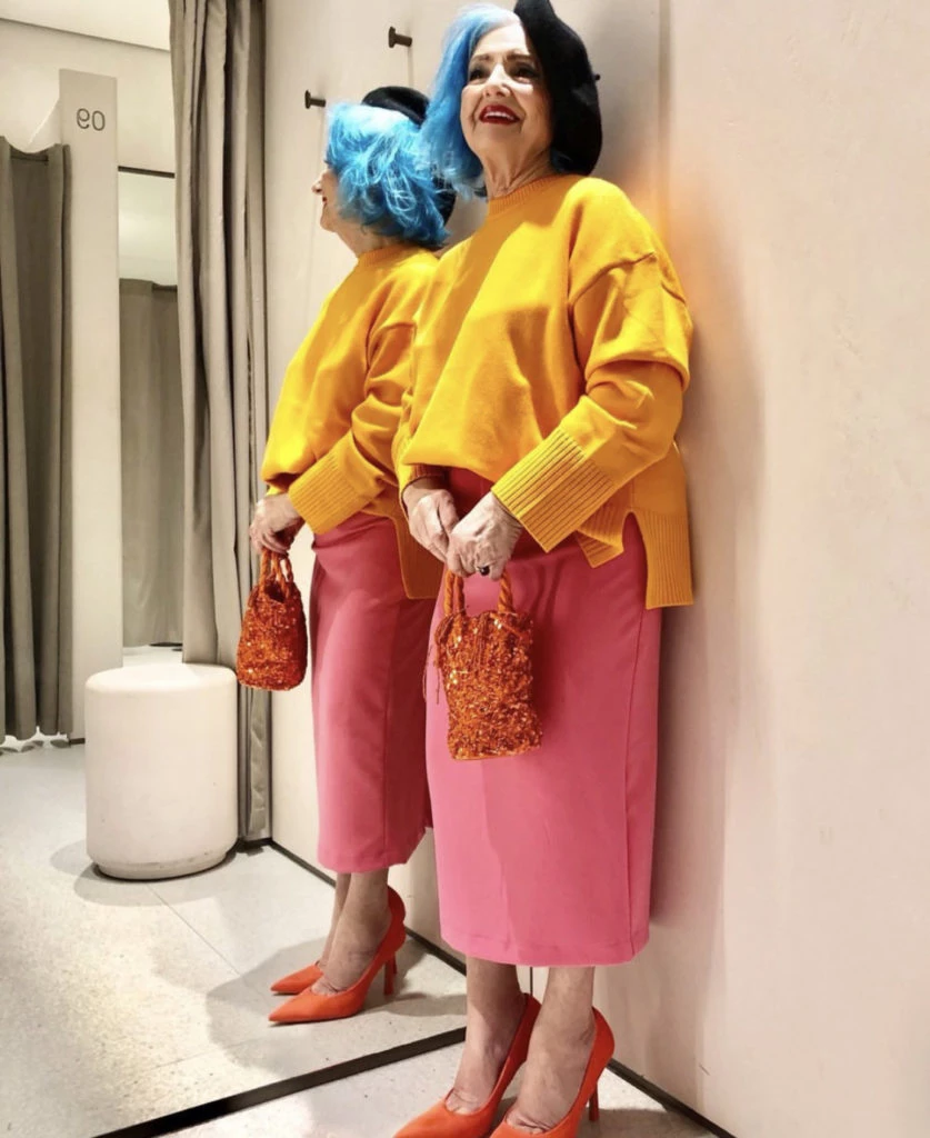 Sara, la influencer de 91 años. Foto: @sara_is_in_the_kitchen.