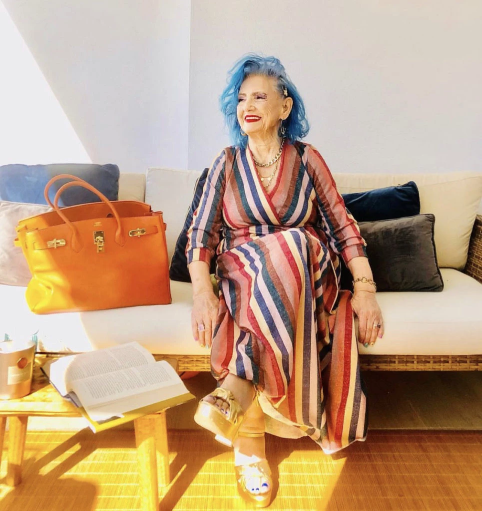 Sara, la influencer de 91 años. Foto: @sara_is_in_the_kitchen.