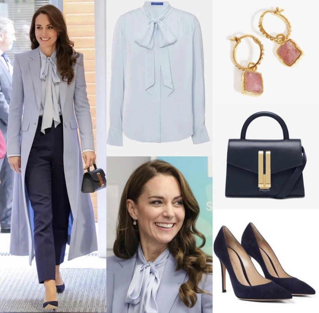 Los looks más formales de Kate Middleton. Foto: @katemiddleton_fashion.