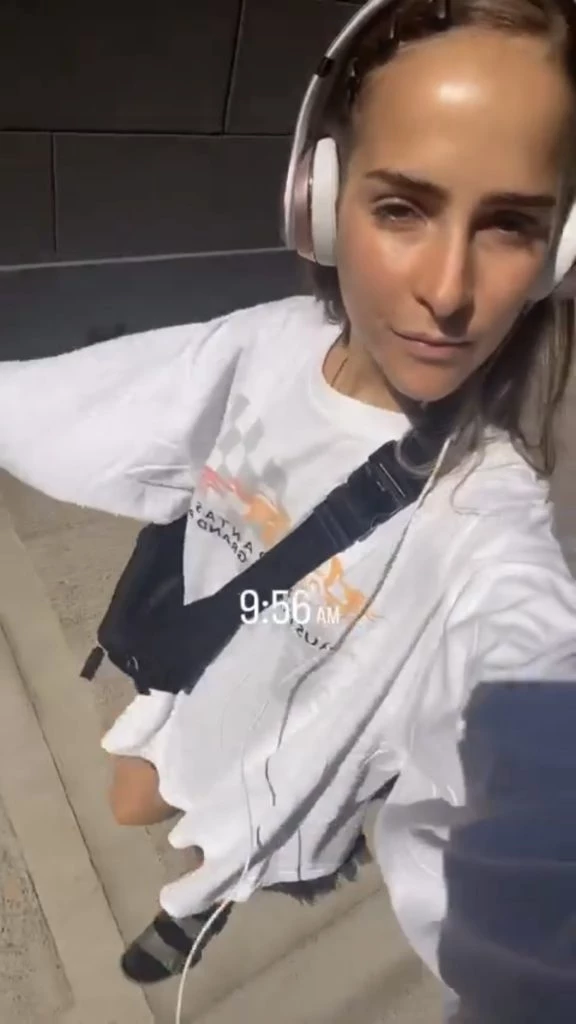 Ámbar de Benedictis y su look "ugly". Foto: Instagram.