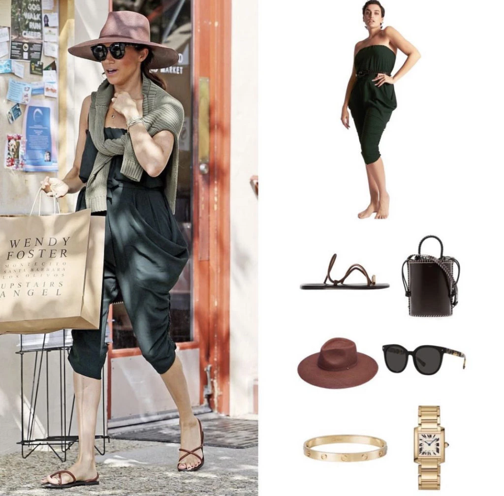 El look urbano de Meghan Markle. Foto: Instagram.