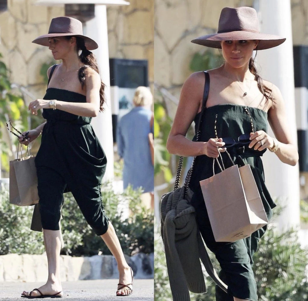 El look urbano de Meghan Markle. Foto: Instagram.