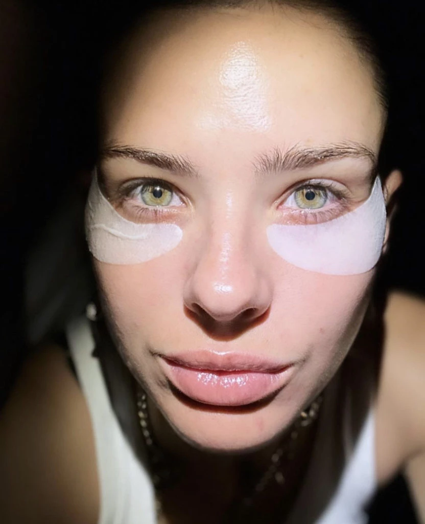 La China Suárez camino a Qatar, compartió su rutina de skincare. Foto: Instagram.