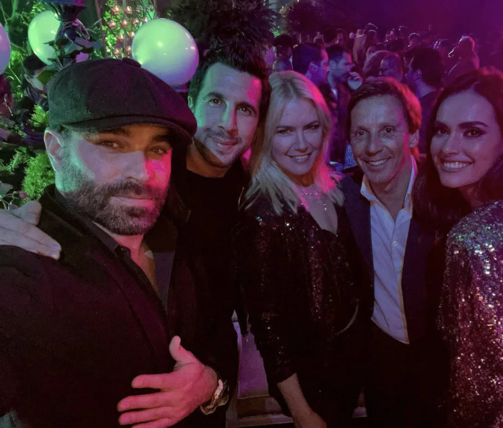 Valeria Mazza en la presentación de la serie Bosé. Foto: Instagram.