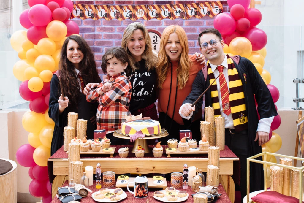 cumpleaños hijo de Agustina Kampfer