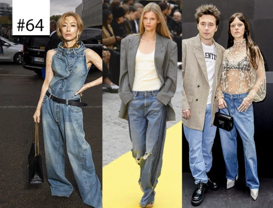 #Los100DeParaTi: el baggy está de vuelta, se lleva bien ancho y ya fue el jean tendencia en las semanas de la moda