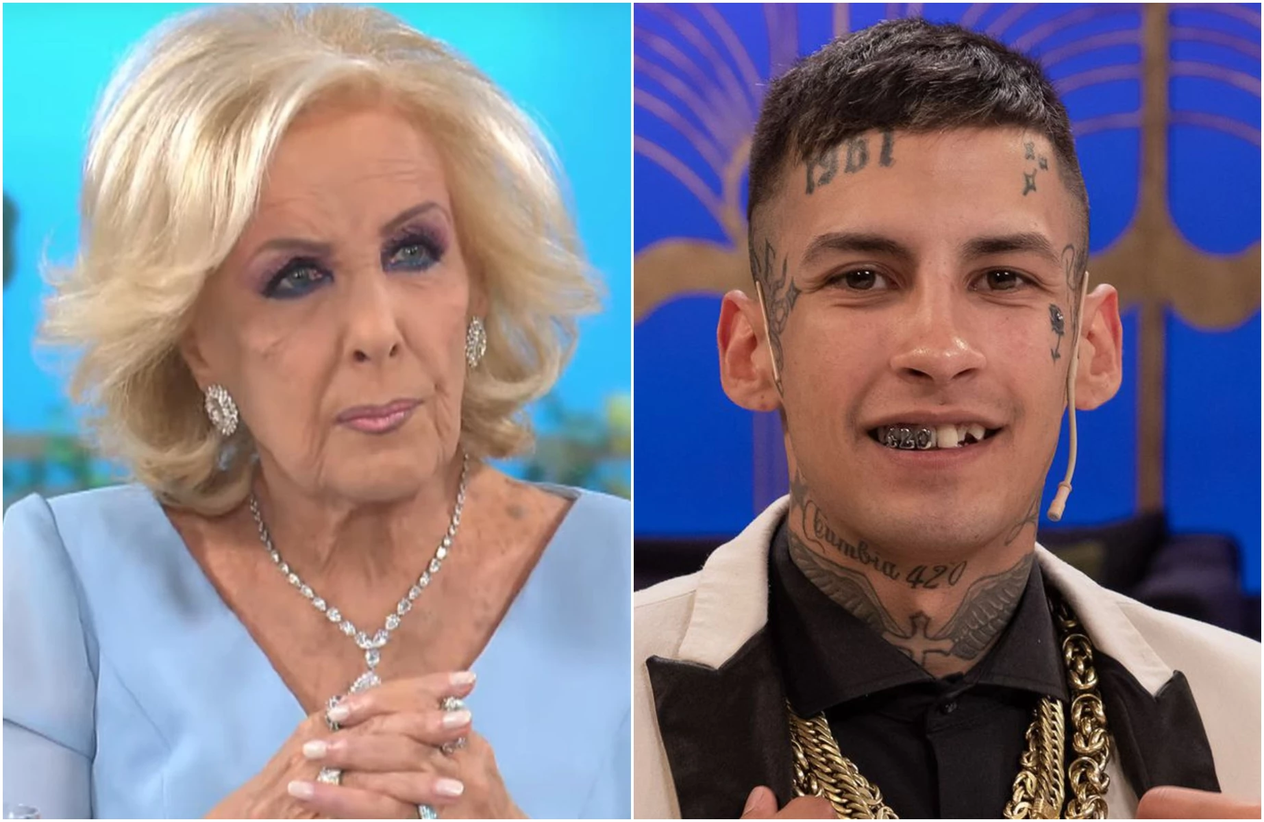 La aclaración de Mirtha Legrand sobre el cruce con L-Gante