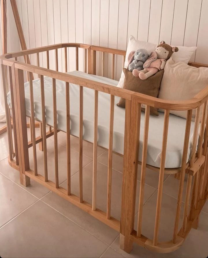 La cuna de la hija de Cande Ruggeri