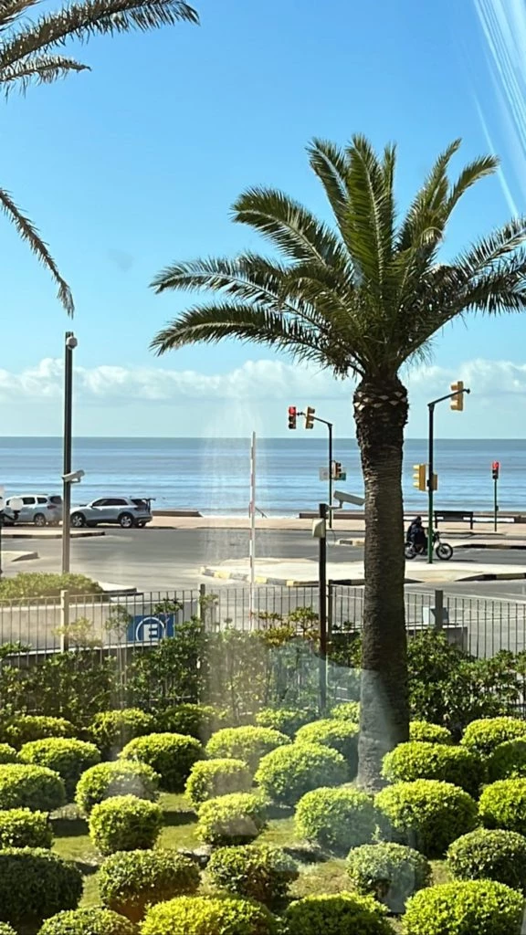 La foto que tomó Isabel Macedo durante su viaje a Uruguay