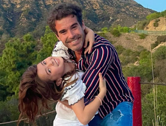Las tiernas palabras de Nicolás Cabré para su hija Rufina