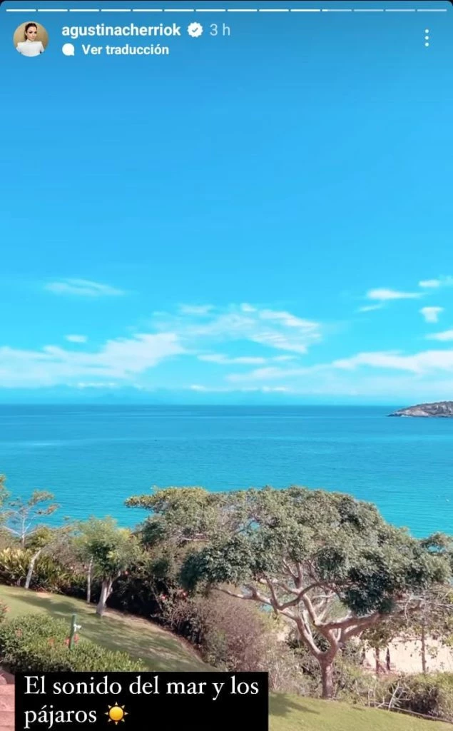 Las vacaciones de Agustina Cherri en Buzios junto a su familia