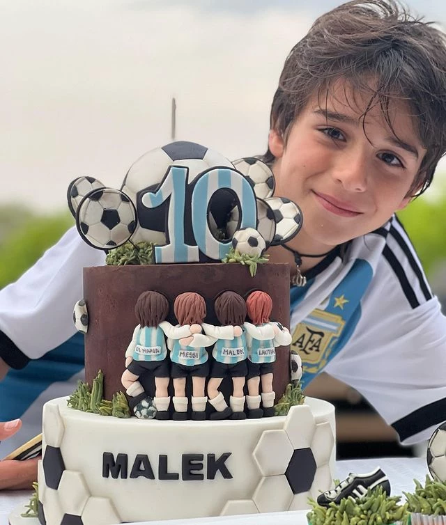 Así fue el cumpleaños futbolero de Malek, el hijo menor de Zulemita Menem –  Revista Para Ti