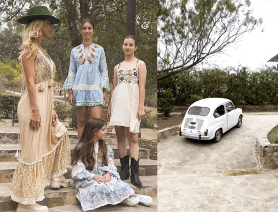 El auto vintage que Nicole Neumann pone de moda en la previa del cumpleaños de su hija mayor, Indiana Cubero