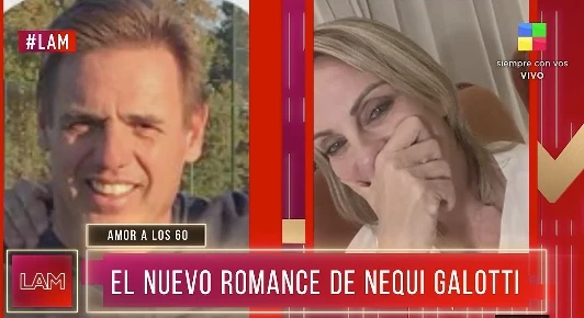 Pablo, el nuevo novio de Nequi Galotti.
