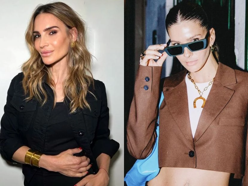 María Vázquez y la China Suárez coincidieron con un look vintage