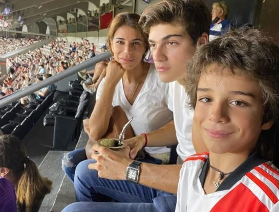 Así fue el cumpleaños futbolero de Malek, el hijo menor de Zulemita Menem