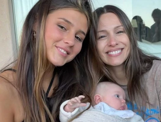 El tierno gesto de Pampita con Delfina García Moritán