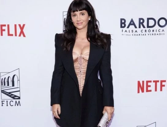 El look de Griselda Siciliani en el Festival Internacional de cine de México