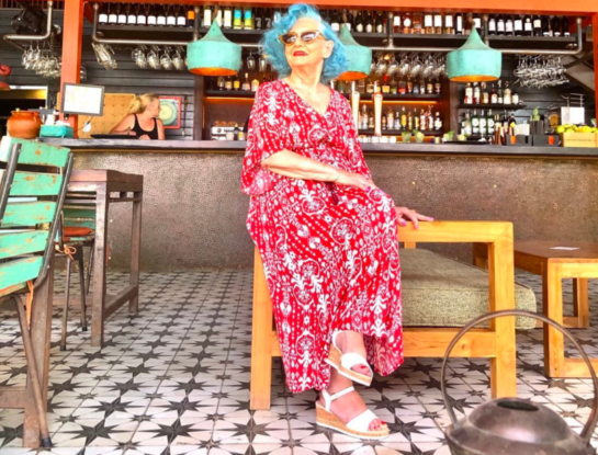 Sara, la influencer inglesa de 91 años que está conquistando la redes sociales