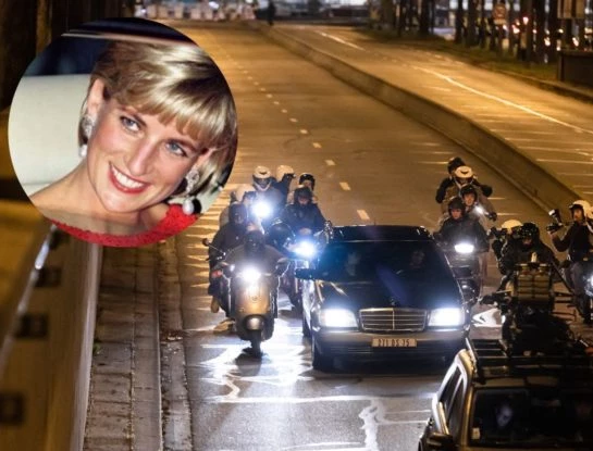 The Crown: las primeras imágenes del rodaje del accidente en el que murió Lady Di en París