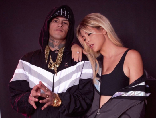 Wanda Nara mostró el adelanto del nuevo video clip de L-Gante