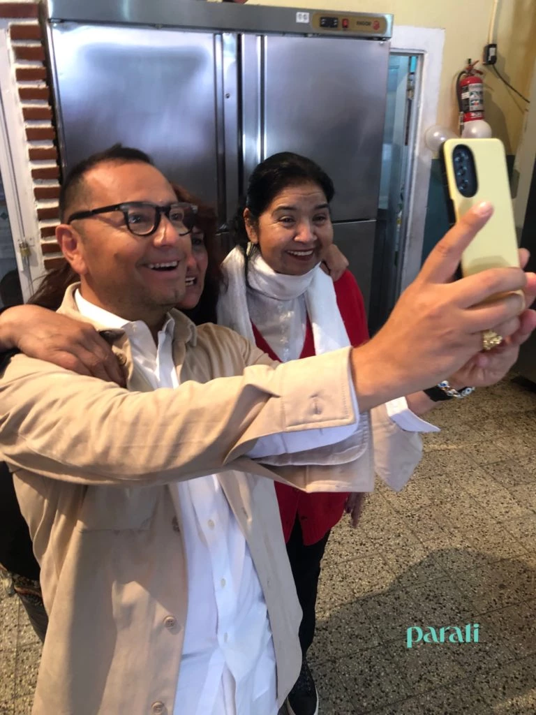 Así fue el festejo del cumpleaños de Margarita Barrientos con Fabián Medina Flores en Los Piletones