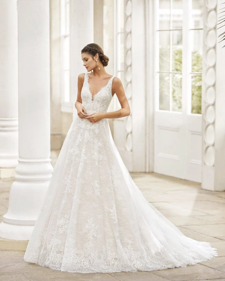 Así será el vestido de novia de Cecilia Bolocco