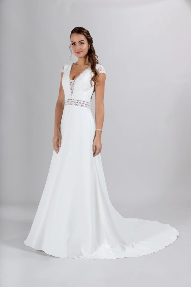 Así será el vestido de novia de Cecilia Bolocco