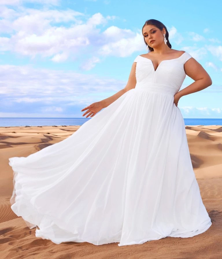 Así será el vestido de novia de Cecilia Bolocco