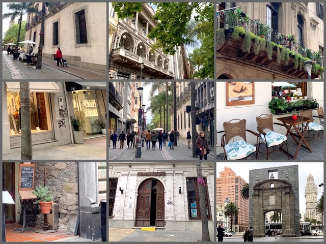 Peatonal Sarandi y Puerta de la Ciudadela